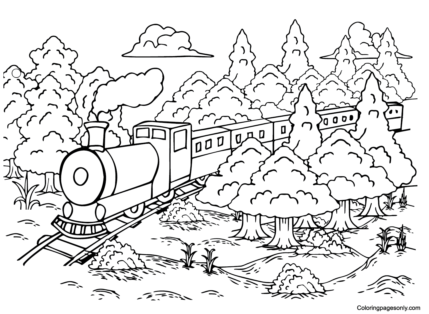 Polar express coloring pages printable for free download