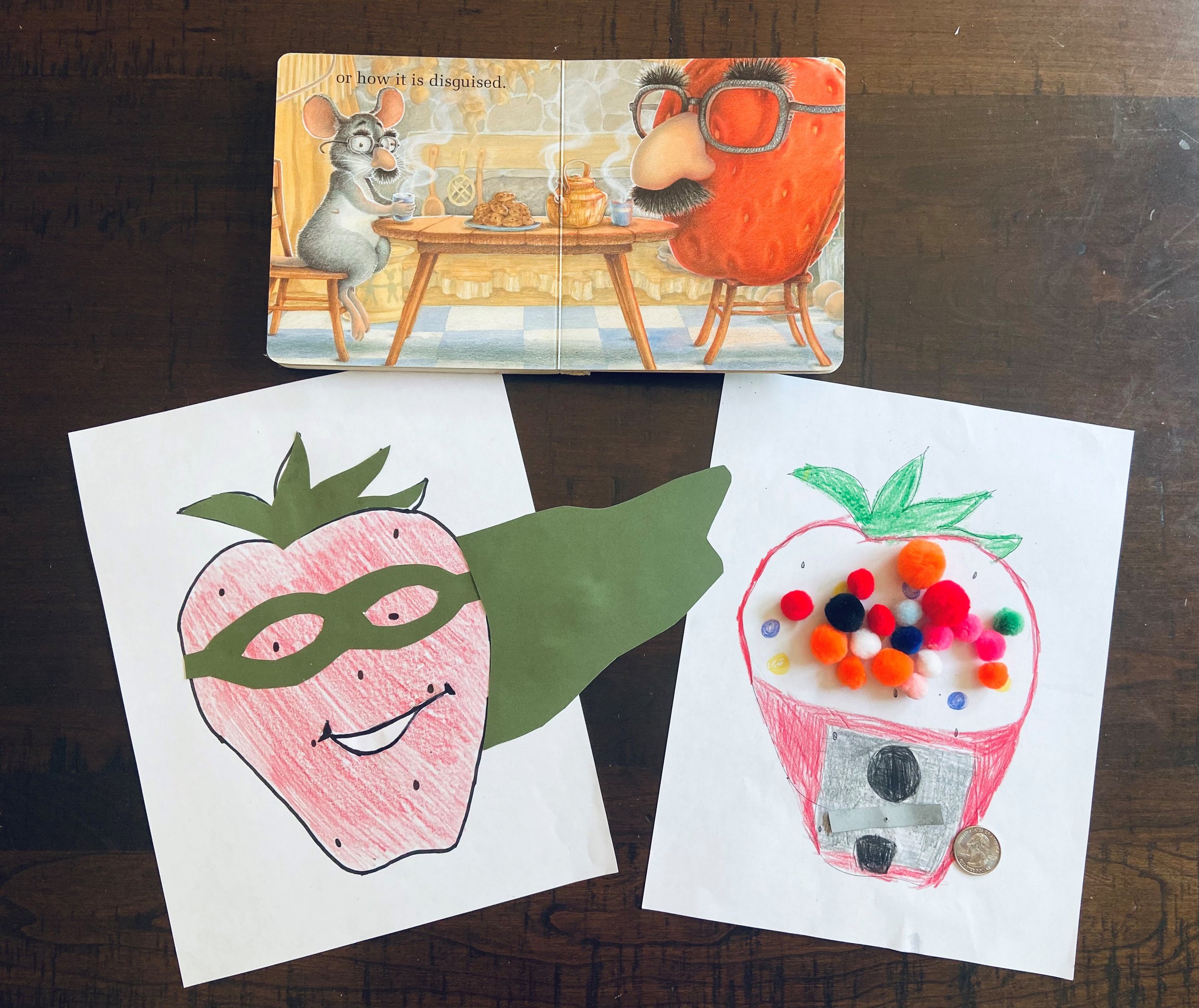 Strawberry activity ideas for the the little mouse the red ripe strawberry and the big hungry bear â discovering anew