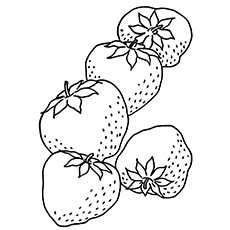 Top strawberry coloring pages for your little one