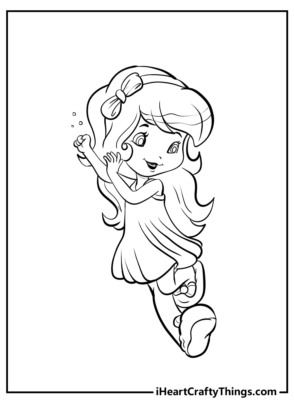 Strawberry shortcake coloring pages free printables