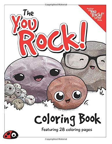 The you rock coloring book by jay miletsky