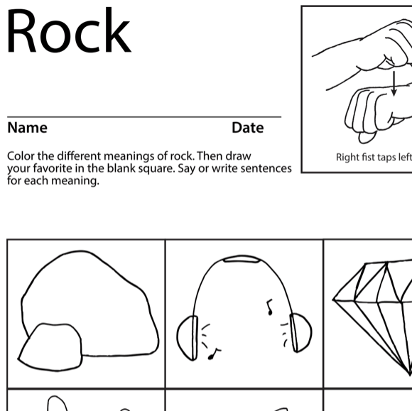 Coloring sheet