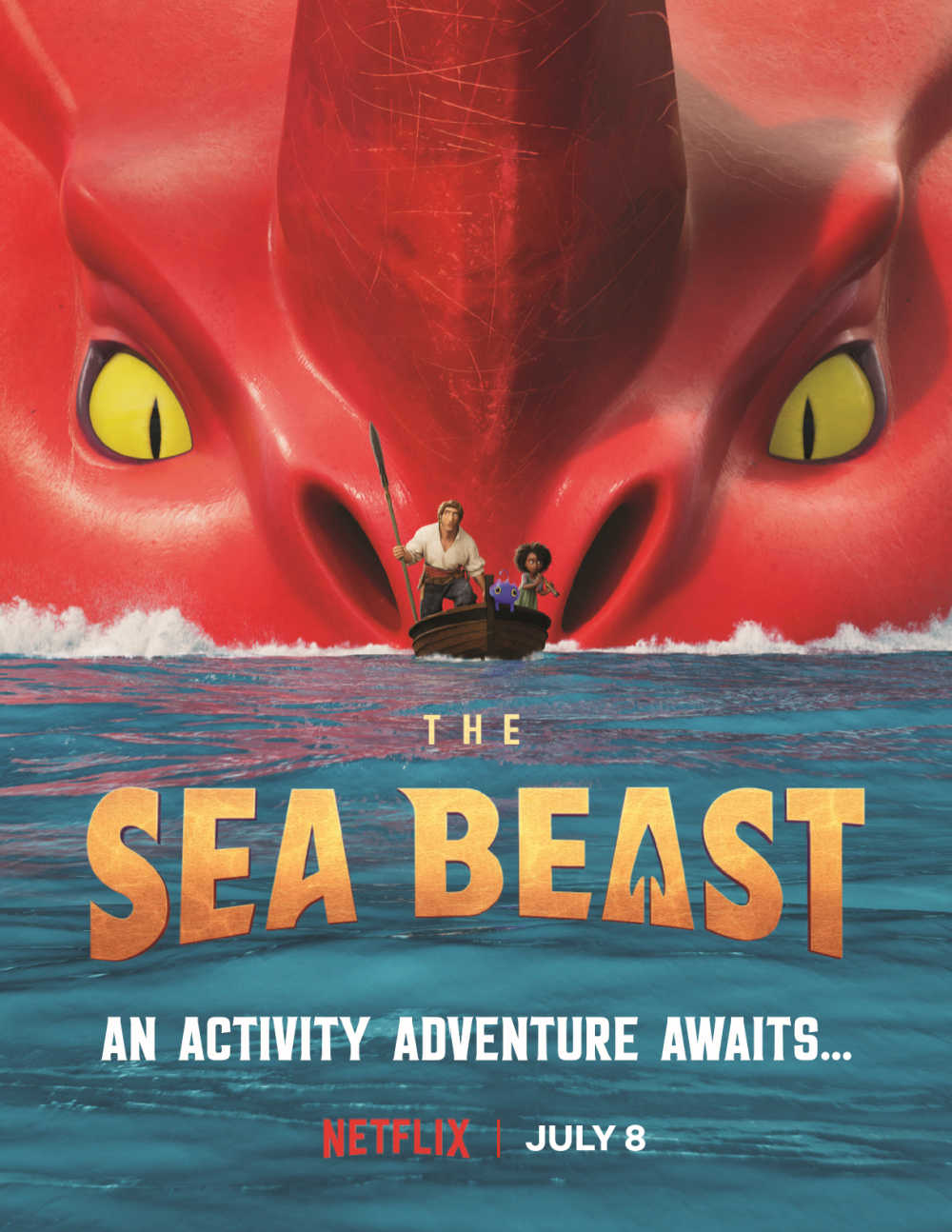 Free printable sea beast activity packet