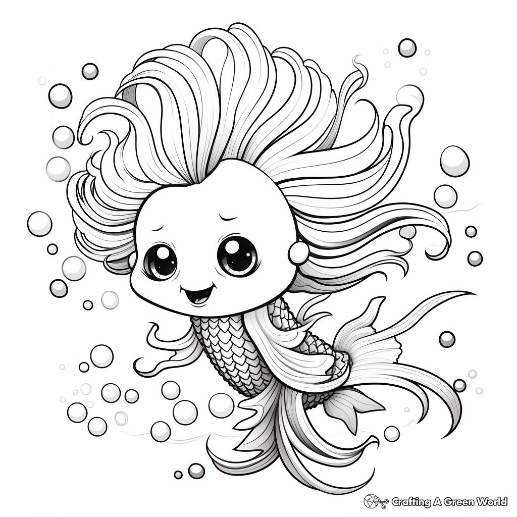 Sea beast coloring pages