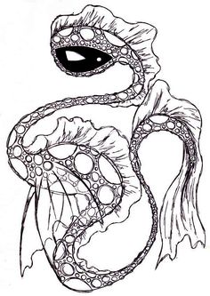 Sea monster coloring page ideas monster coloring pages sea monsters coloring pages