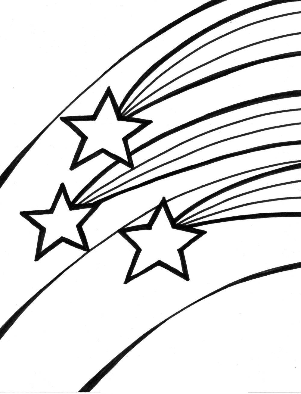 Stars coloring pages