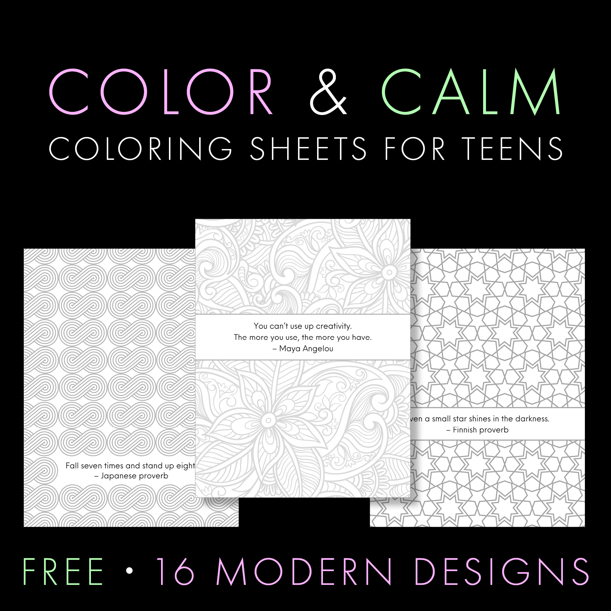 Free coloring pages for teens adults mandala mindfulness coloring sheets â laura randazzo â solutions for the secondary classroom