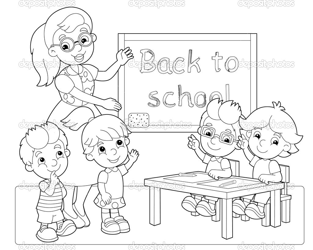The coloring page