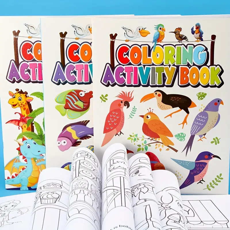 A coloring book early education coloring book small