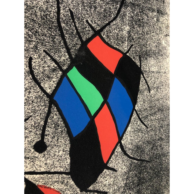 Joan miro original the smile of the flamboyant wings lithograph