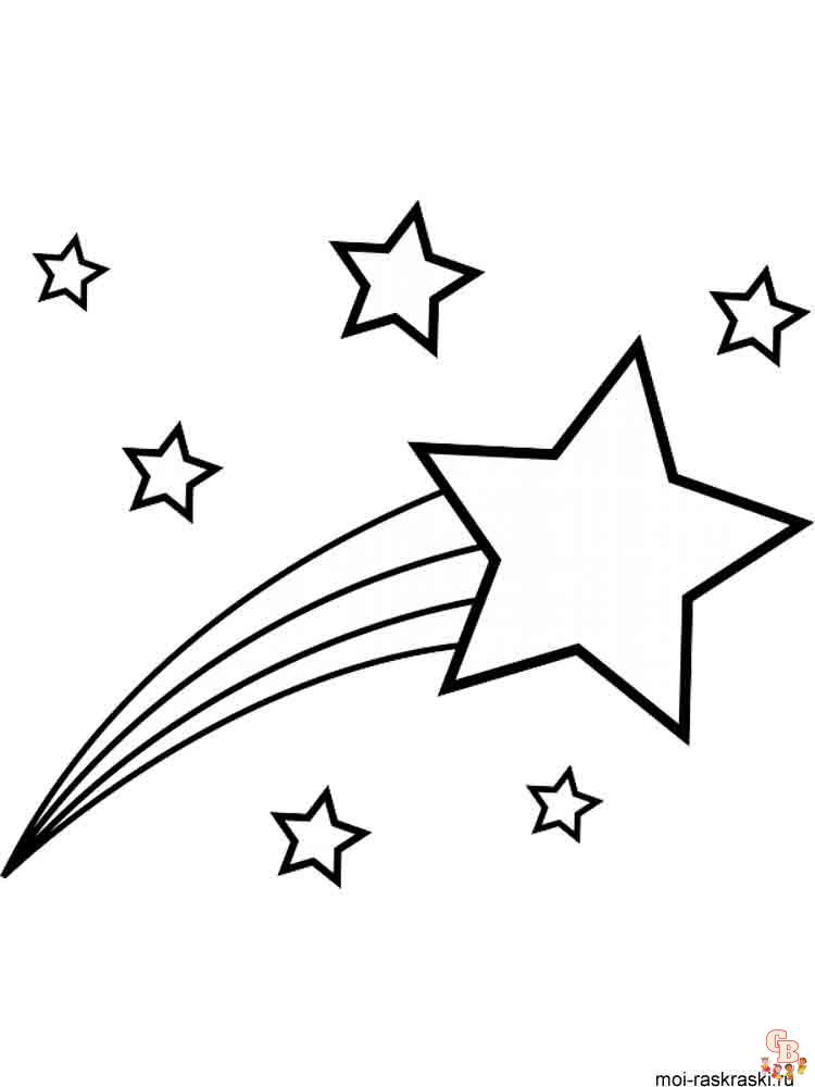 Best star coloring pages for kids