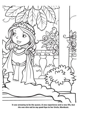 Esther coloring book â