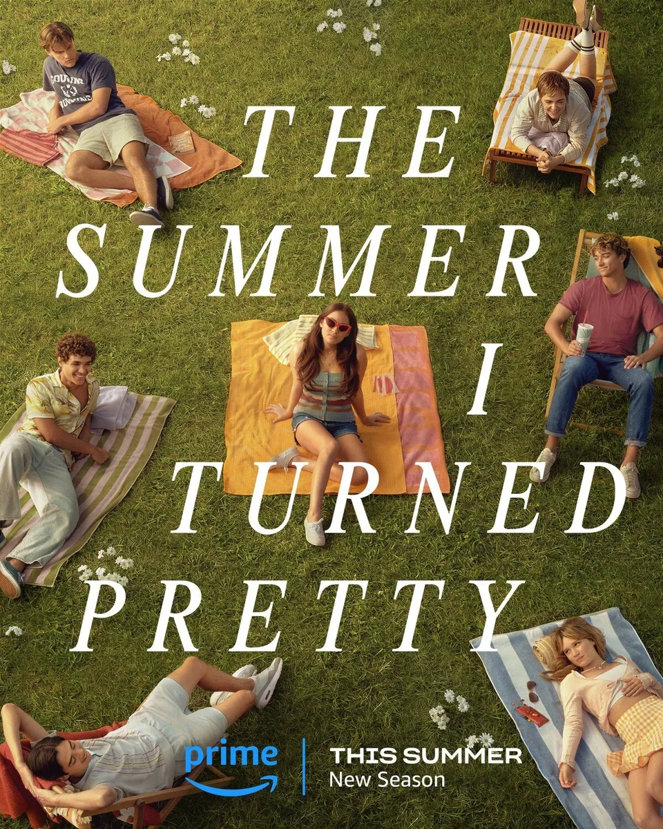 The summer i turned pretty tv movie poster original glossy print film deco x