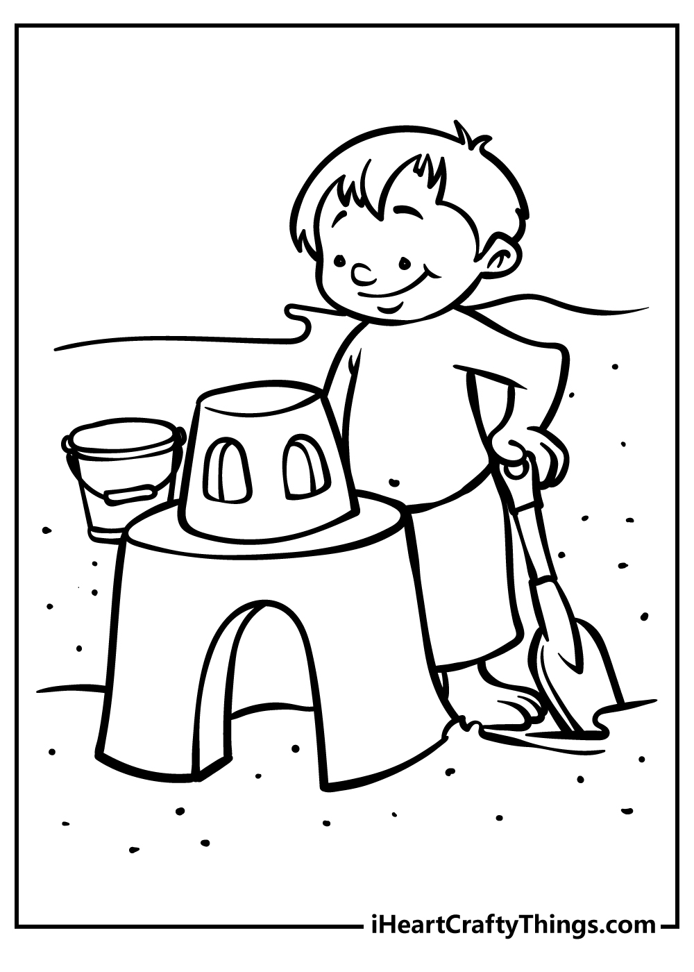 Summer coloring pages free printables