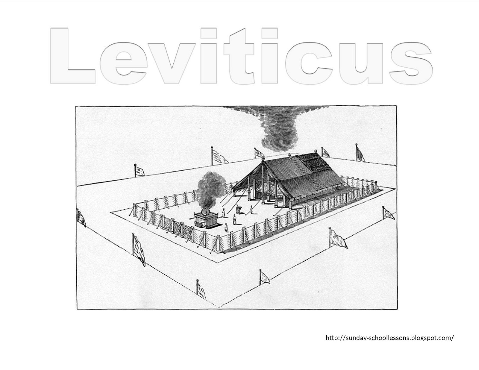 Leviticus coloring page