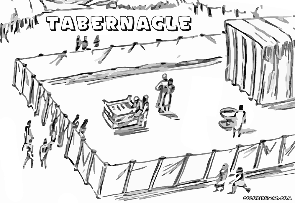 Tabernacle coloring pages coloring pages to download and print