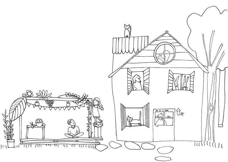 Coloring page feast of tabernacles sukkot sukkot feast of tabernacles coloring pages