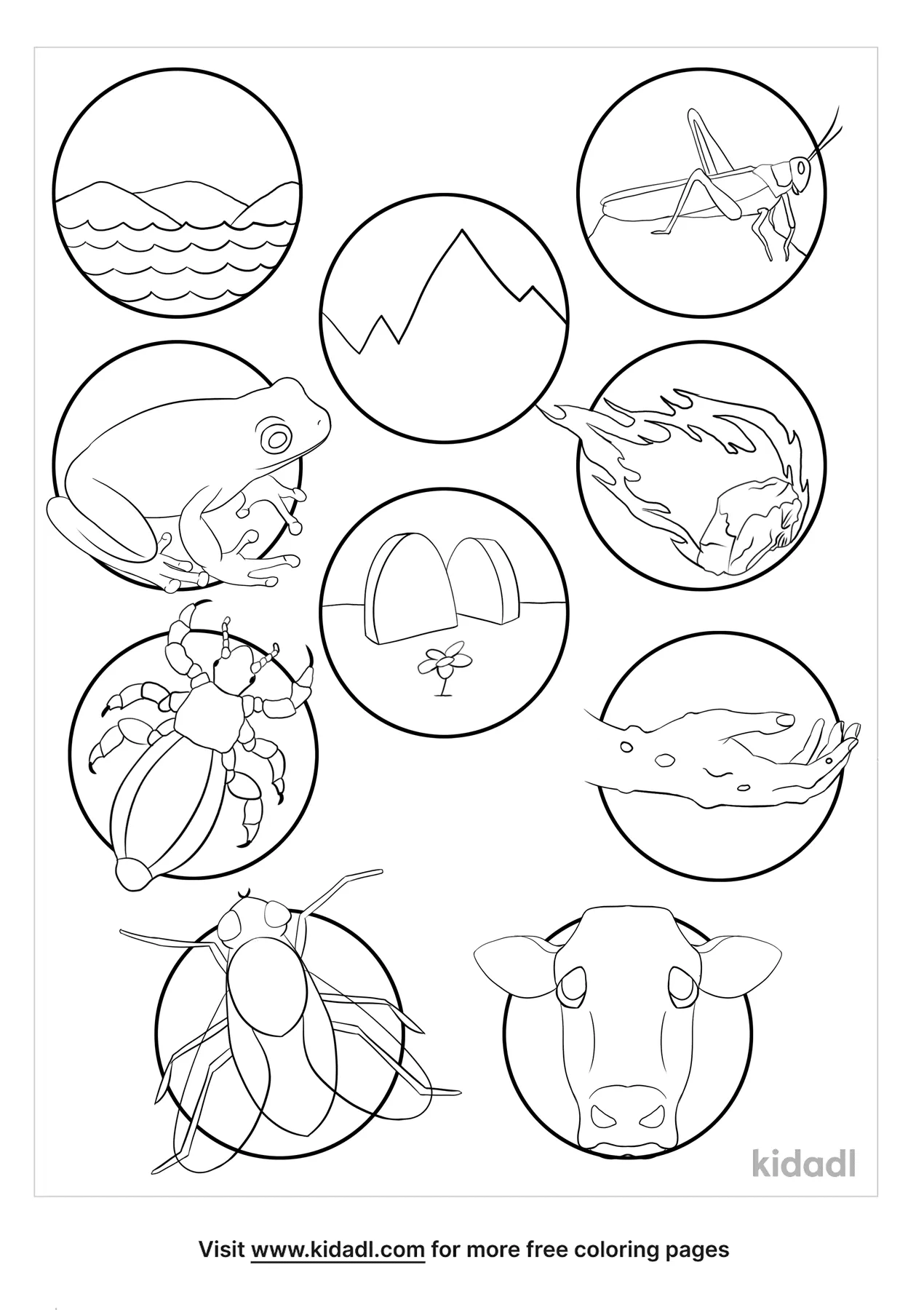 Free plagues of egypt coloring page coloring page printables