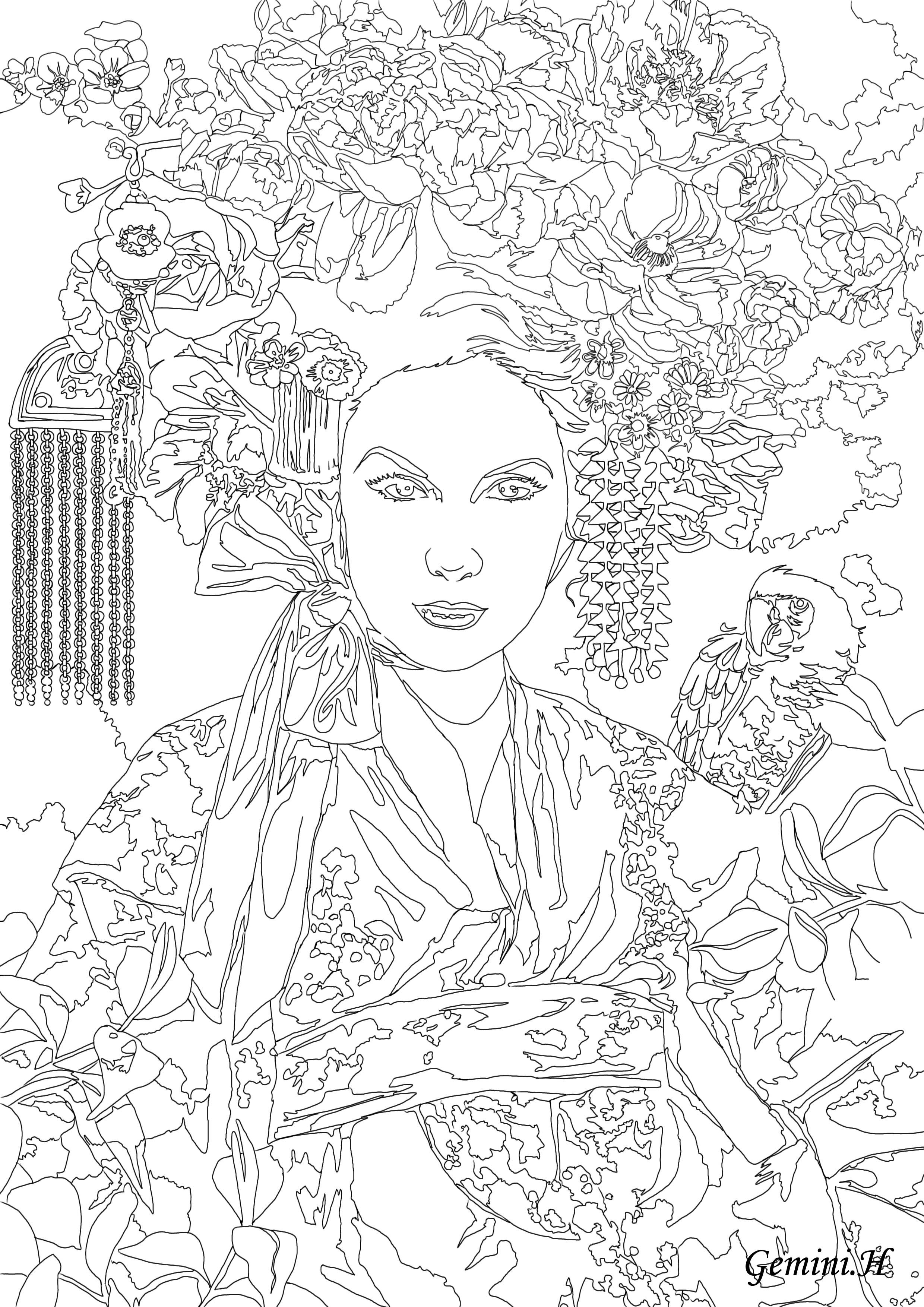 Free coloring pages â brea gallery