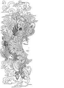 Goddess coloring page â illustrations