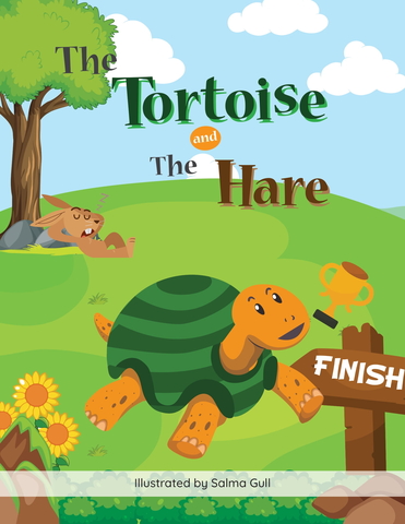 The tortoise and the hare pdf book in english free printable papercraft templates