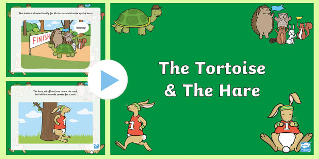 The tortoise and the hare story powerpoint teacher made