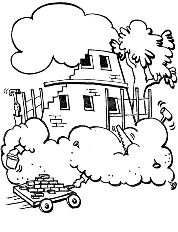 Tower of babel coloring pages