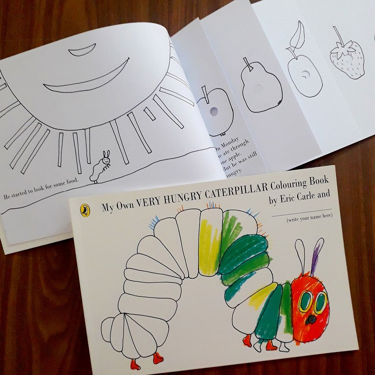 My own very hungry caterpillar colouring book by eric carle â