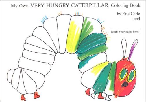 My own very hungry caterpillar coloring book