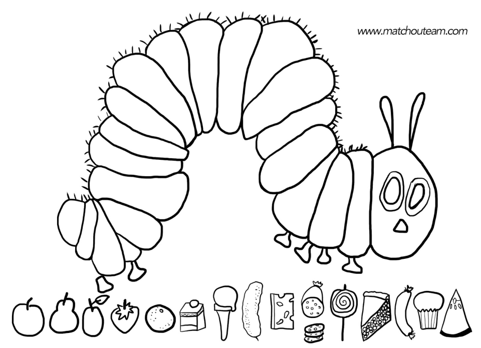 Get this the very hungry caterpillar coloring pages free for kids