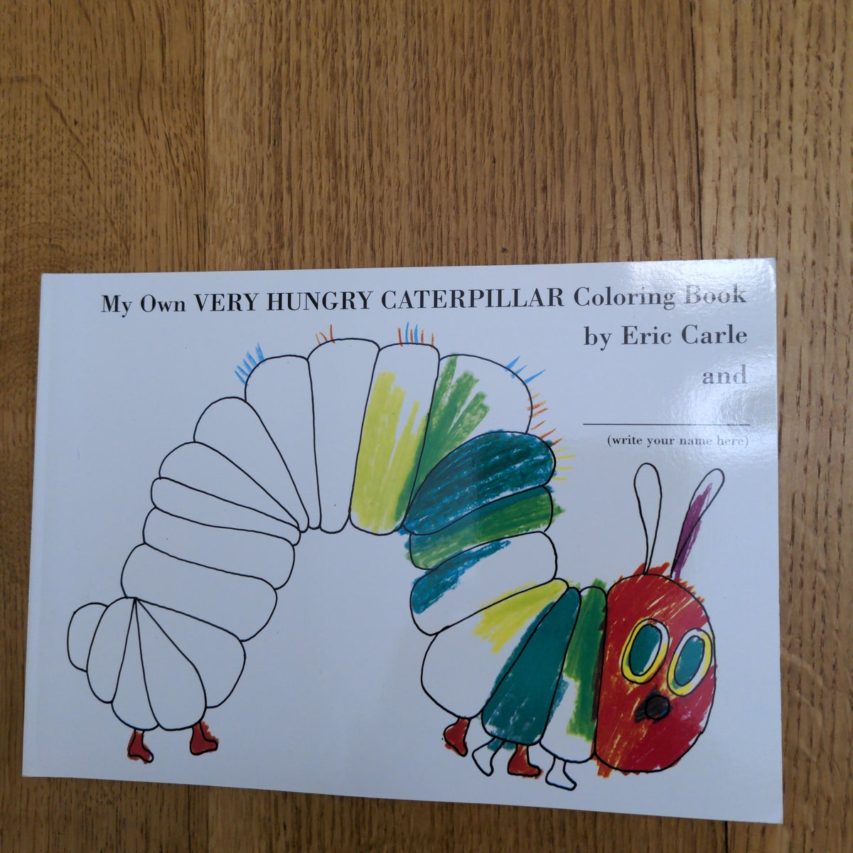 My own very hungry caterpillar coloring book by eric carle paperback