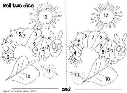 Free printable the very hungry caterpillar coloring pages