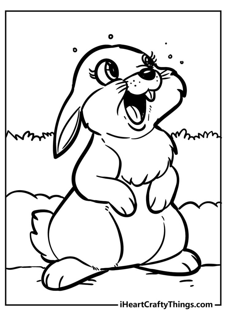 Original and sweet rabbit coloring pages coloring pages bunny coloring pages rabbit colors