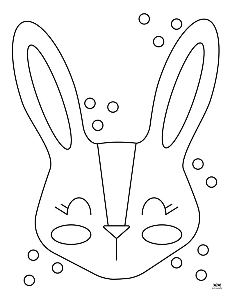 Bunny coloring pages