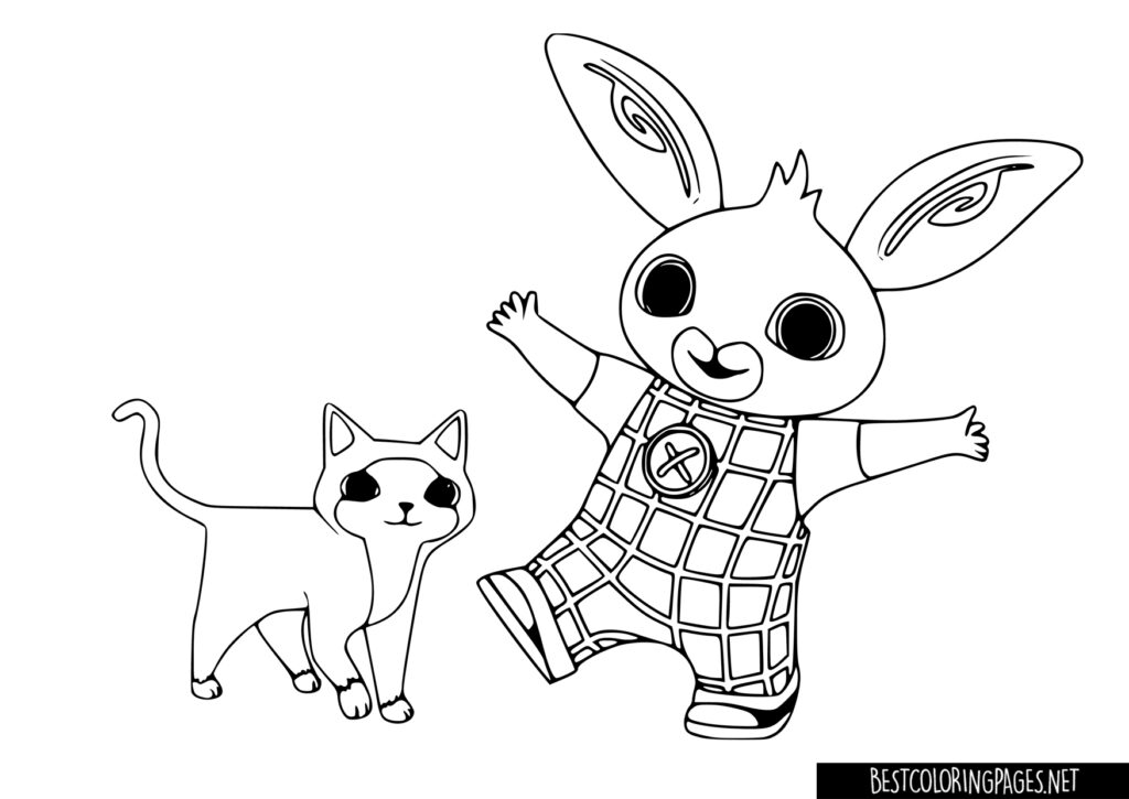 Bing coloring pages