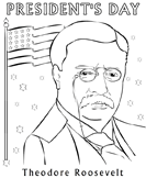 Theodore roosevelt coloring sheet turtle diary