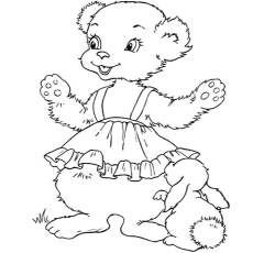 Top free printable teddy bear coloring pages online