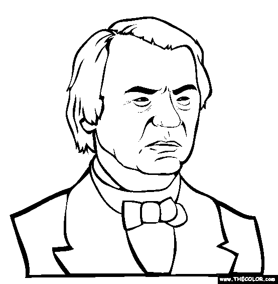 Presidents online coloring pages