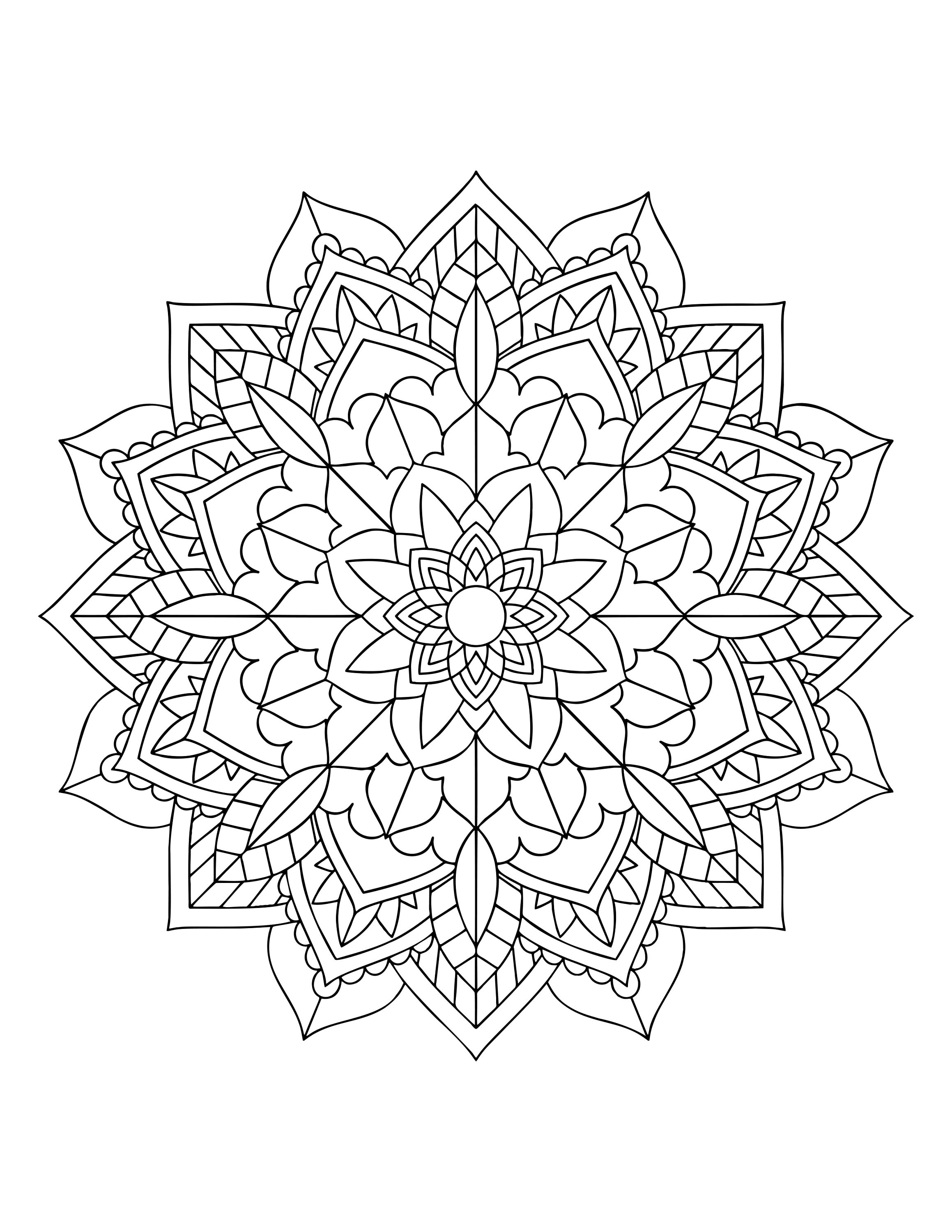 Mandala coloring pages adult coloring sheet printable coloring page grown up coloring printable art color anti