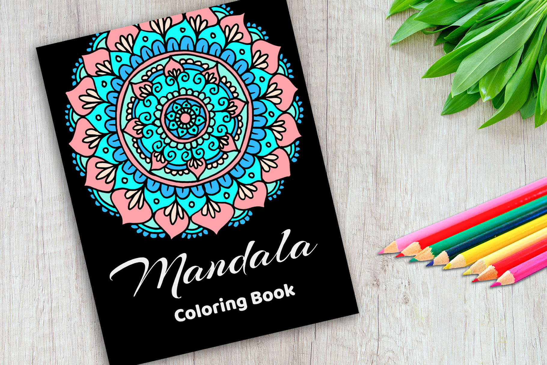 Mandala colouring book