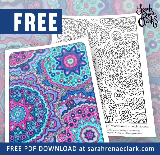 Free sample page from ultimate art therapy