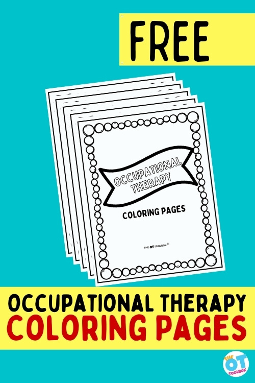 Free occupational therapy coloring pages