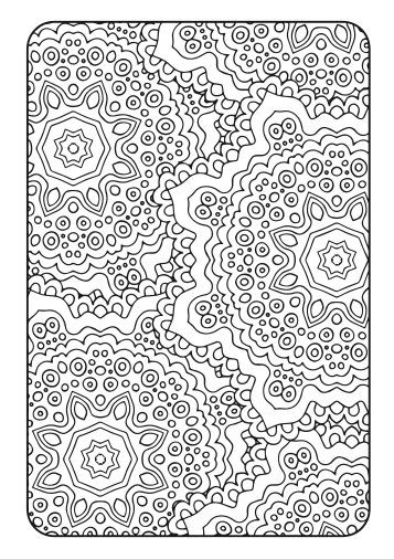 Adult coloring book art therapy volume printable pdf coloring book digital download print at home adult coloring page patterns