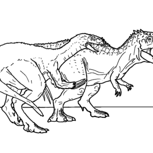 Giganotosaurus coloring pages printable for free download