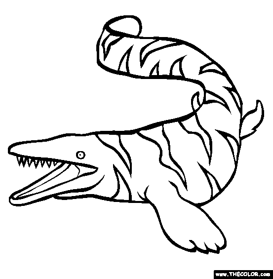 Dinosaur online coloring pages