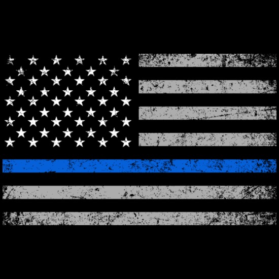 Download thin blue line flag wallpaper Bhmpics