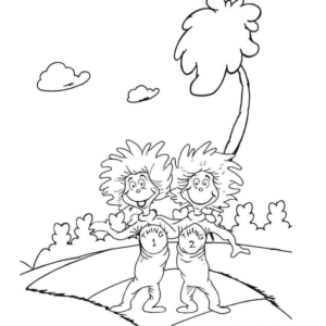 Dr seuss coloring pages printable for free download