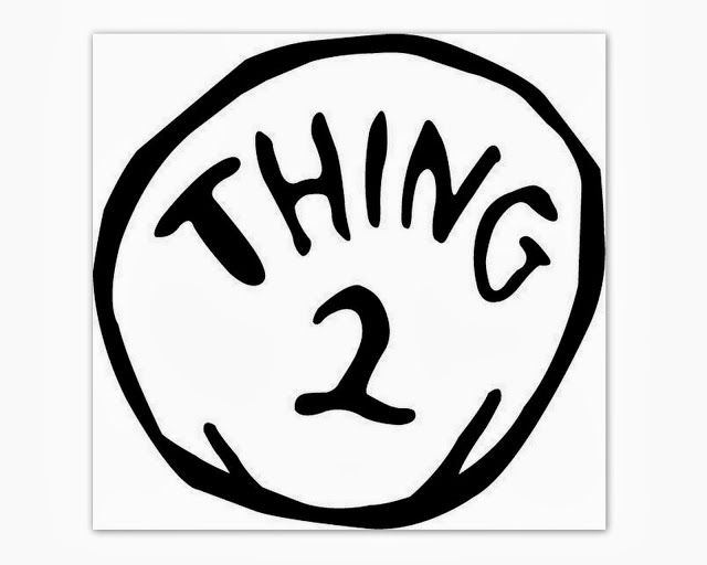 Thing thing thing dr seuss coloring pages thing