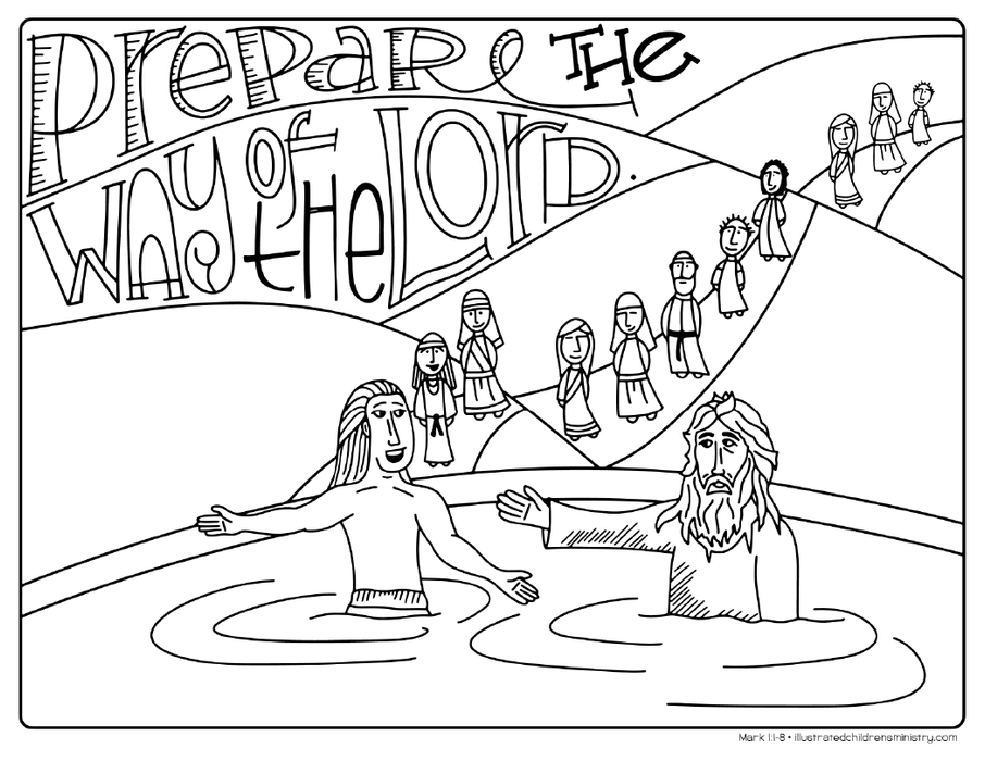 Bible story coloring pages winter