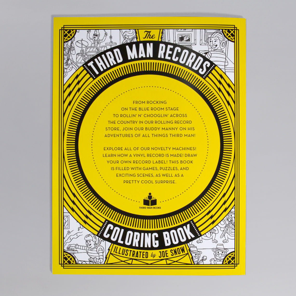 Third man records illustrated coloring book â third man records â official store